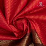 Silk Cotton Sarees Simple – Pinkish Orange SAS35986 - Image 2