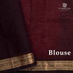 Silk Cotton Sarees Simple – Pinkish Orange SAS35986 - Image 3
