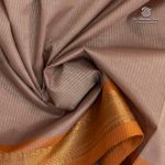 Silk Cotton Sarees Simple – Light Fawn SAS35987 - Image 2