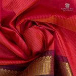 Silk Cotton Sarees Simple – Orangish Pink SAS35988 - Image 2