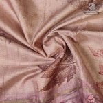 Semi Tussar Fancy Sarees -  Pale Pink SASMS35990 - Image 2