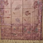 Semi Tussar Fancy Sarees -  Pale Pink SASMS35990