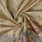 Fancy Tussar Sarees -  Light Pista Green SASMS35991 - Image 2