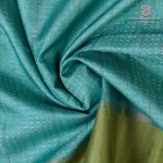 Semi Tussar Fancy Sarees -  Seafoam Green SASMS35992 - Image 2