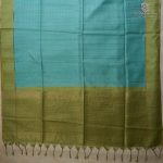 Semi Tussar Fancy Sarees -  Seafoam Green SASMS35992