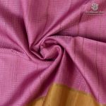 Semi Tussar Fancy Sarees -  Lotus Pink SASMS35995 - Image 2