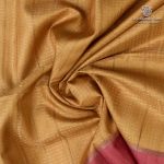 Semi Tussar Fancy Sarees -  Golden Yellow SASMS35996 - Image 2