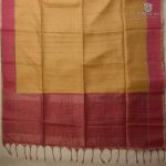 Semi Tussar Fancy Sarees -  Golden Yellow SASMS35996
