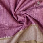 Semi Tussar Fancy Sarees -  Lavender SASMS35998 - Image 2