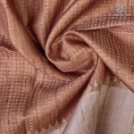 Semi Tussar Fancy Sarees -  Camel SASMS35999 - Image 2