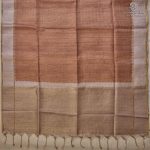 Semi Tussar Fancy Sarees -  Camel SASMS35999