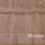 Semi Tussar Fancy Sarees -  Camel SASMS35999 - Image 3