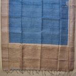Semi Tussar Fancy Sarees -  Dusky Blue SASMS36001