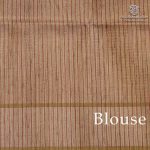 Semi Tussar Fancy Sarees -  Pale Red SASMS36002 - Image 3