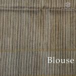 Semi Tussar Fancy Sarees -  Beige SASMS36003 - Image 3