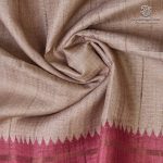 Semi Tussar Fancy Sarees -  Beige SASMS36005 - Image 2
