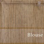Semi Tussar Fancy Sarees -  Dusky Green SASMS36006 - Image 3