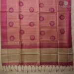 Semi Tussar Fancy Sarees -  Pale Pink SASMS36007