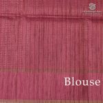 Semi Tussar Fancy Sarees -  Pale Pink SASMS36007 - Image 3