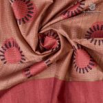 Semi Tussar Fancy Sarees -  Pale Copper SASMS36008 - Image 2
