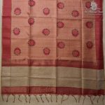 Semi Tussar Fancy Sarees -  Pale Copper SASMS36008