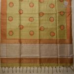Semi Tussar Fancy Sarees -  Light Lime Green SASMS36009