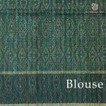 Semi Tussar Fancy Sarees -  Dark Brown SASMS36010 - Image 3