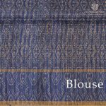 Semi Tussar Fancy Sarees -  Dark Green SASMS36011 - Image 3