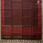 Semi Tussar Fancy Sarees -  Brown SASMS36012