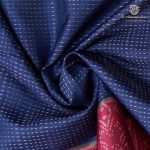 Semi Tussar Fancy Sarees -  Dark Navy Blue SASMS36013 - Image 2