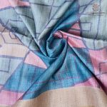 Semi Tussar Fancy Sarees -  Multi Color SASMS36014 - Image 2