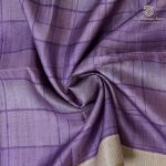 Semi Tussar Fancy Sarees - Lavender SASMS36015 - Image 2