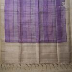 Semi Tussar Fancy Sarees - Lavender SASMS36015