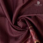 Semi Tussar Fancy Sarees - Chocolate Brown SASMS36020 - Image 2