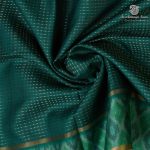 Semi Tussar Fancy Sarees - Dark Green SASMS36022 - Image 2