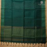Semi Tussar Fancy Sarees - Dark Green SASMS36022