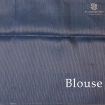 Semi Tussar Fancy Sarees - Bluish Grey SASMS36023 - Image 3
