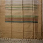 Semi Tussar Fancy Sarees - Flax Yellow SASMS36024