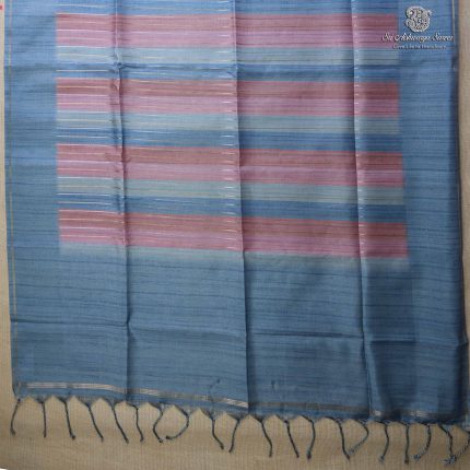 Semi Tussar Fancy Sarees - Light Blue SASMS36027