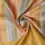 Semi Tussar Fancy Sarees - Golden Yellow SASMS36030 - Image 2