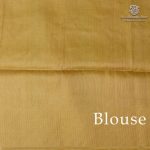 Semi Tussar Fancy Sarees - Golden Yellow SASMS36030 - Image 3