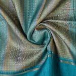 Semi Tussar Fancy Sarees - Teal SASMS36032 - Image 2