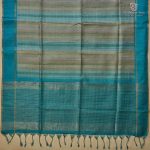 Semi Tussar Fancy Sarees - Teal SASMS36032