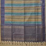 Semi Tussar Fancy Sarees - Greyish Blue SASMS36035