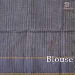Semi Tussar Fancy Sarees - Greyish Blue SASMS36035 - Image 3