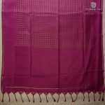 Semi Tussar Fancy Sarees - Old Mauve Pink SASMS36036