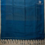 Semi Tussar Fancy Sarees - Teal Blue SASMS36037