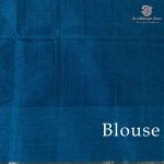 Semi Tussar Fancy Sarees - Teal Blue SASMS36037 - Image 3
