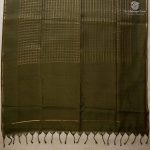 Semi Tussar Fancy Sarees - Army Green SASMS36041