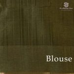 Semi Tussar Fancy Sarees - Army Green SASMS36041 - Image 3